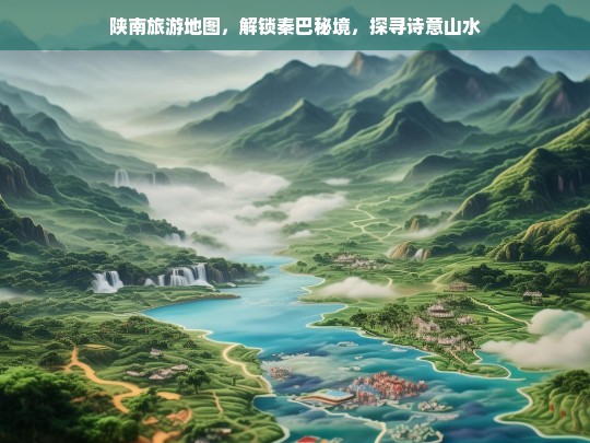 陕南旅游地图，解锁秦巴秘境，探寻诗意山水之旅