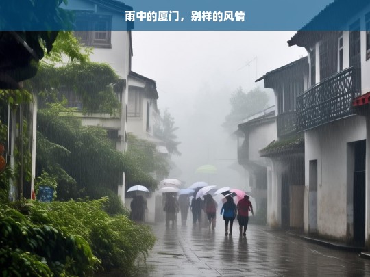 雨中的厦门，别样的风情，雨中厦门别样风情