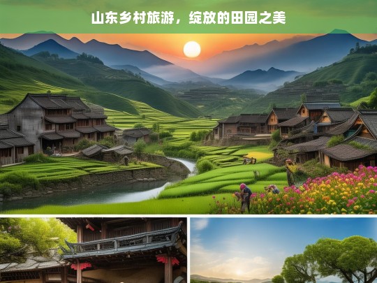 山东乡村旅游，绽放的田园之美，山东乡村旅游，田园之美绽放